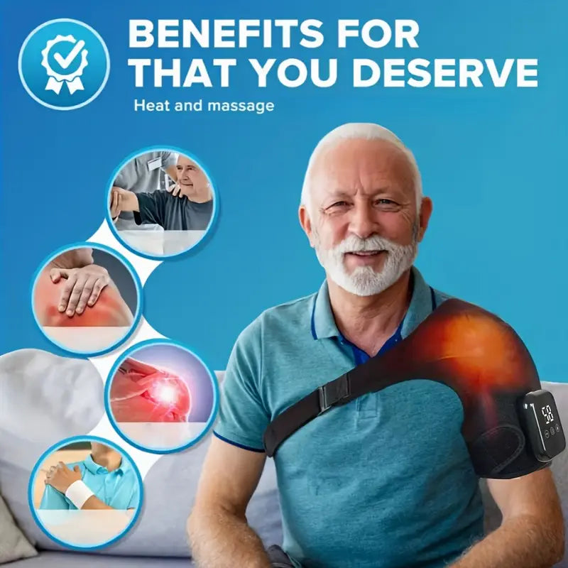 Healwisp™ Electric Heating Shoulder Massager