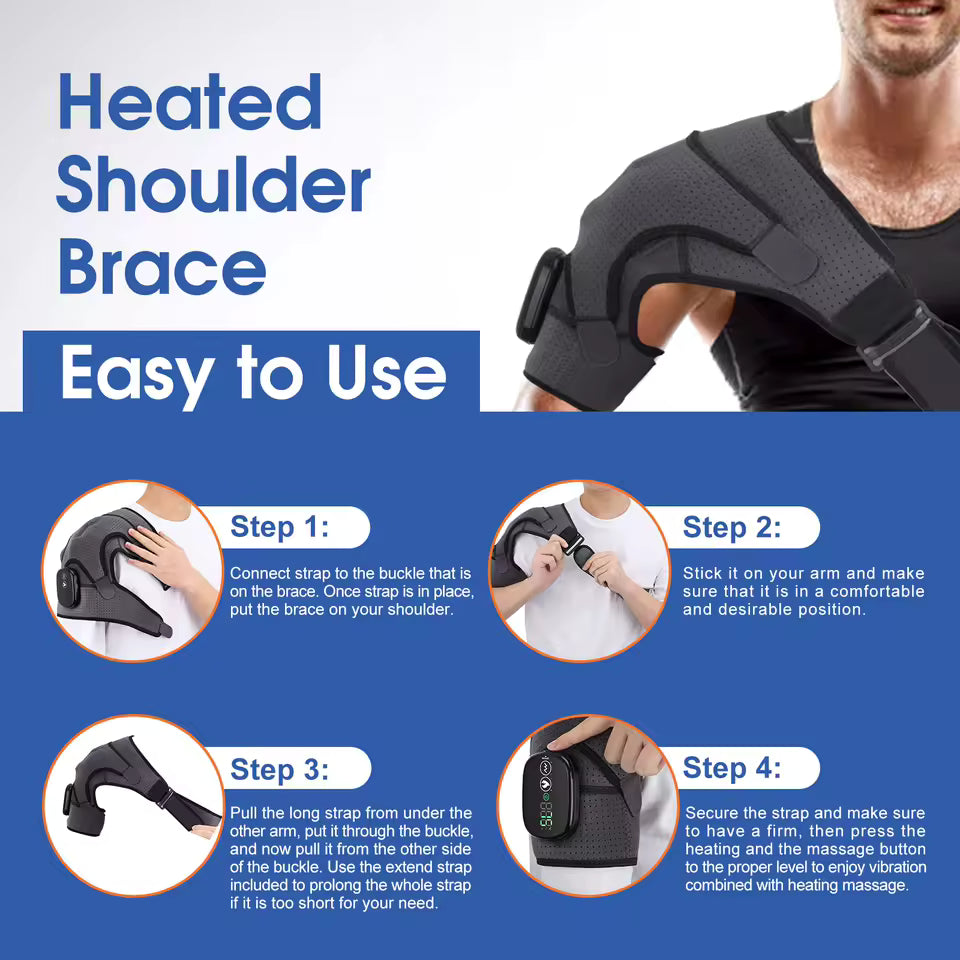 Healwisp™ Electric Heating Shoulder Massager