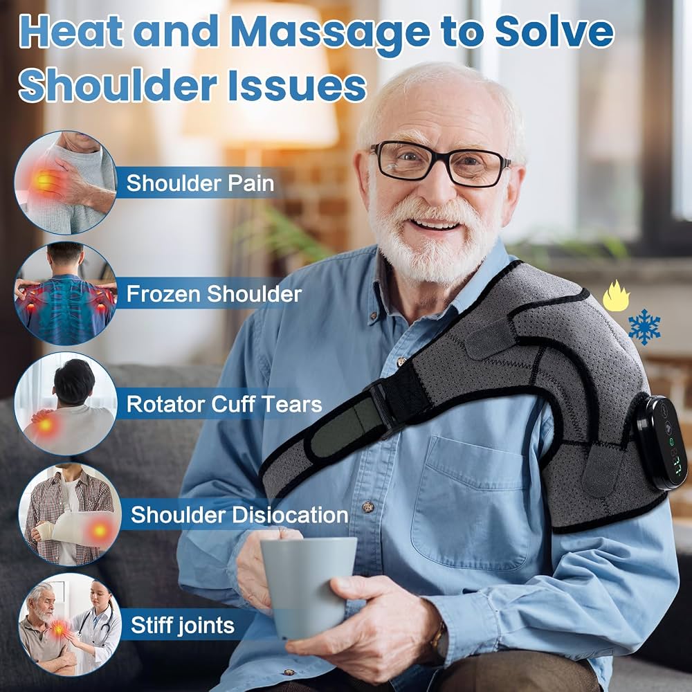 Healwisp™ Electric Heating Shoulder Massager